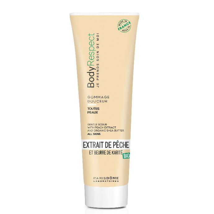 BODY RESPECT™ Gommage à la pêche bio 150 ml